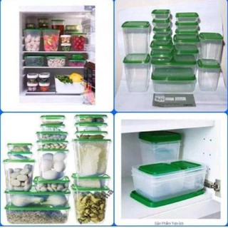 Bộ Hộp Nhựa Đựng Thức Ăn 17 Món Tiện Dụng Hàng Cao Cấp- loại 1 .