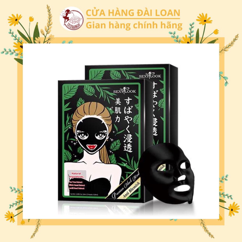 Đài Loan - 5 Miếng Mặt Nạ Tràm Trà SEXYLOOK