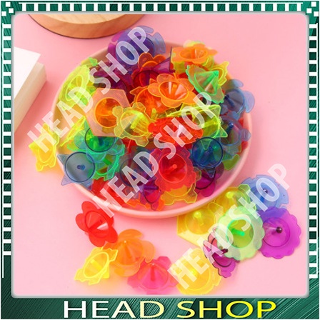 CON QUAY NHỰA TRONG SUỐT, ĐỒ CHƠI CON QUAY THỦ CÔNG CHO BÉ HEADSHOP