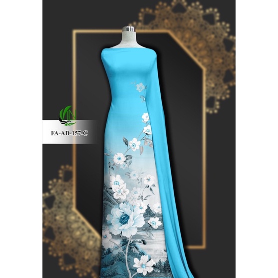 Vải áo dài in 3D