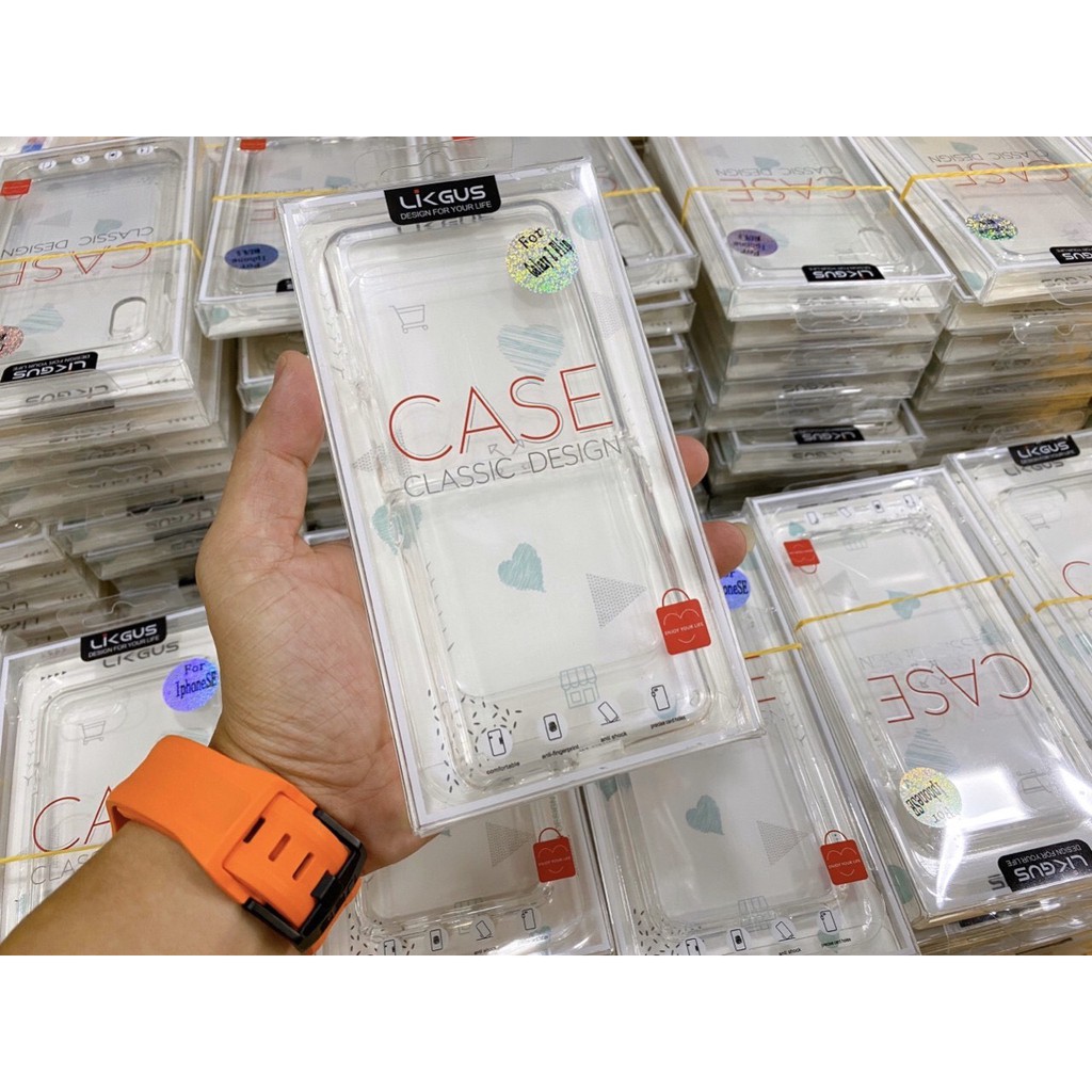Ốp lưng LikGus Zenzo chống sốc Samsung Galaxy Z Flip Trong suốt siêu đẹp Chính Hãng