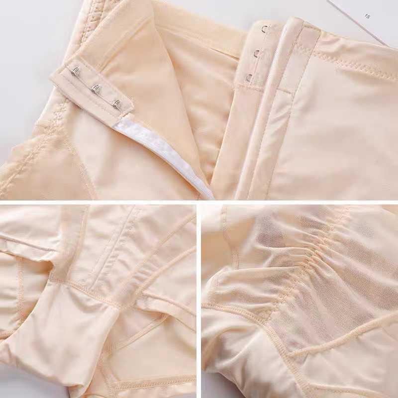 Quần Lót Nữ Su Định Hình Cạp Cao Gen Nịt Bụng Có Khóa Kéo, Móc Cài Gen Siêu Chặt Chất Cực Đẹp QL69