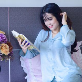 Bộ pijama lụa nhung