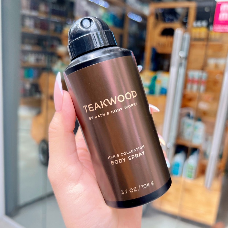 Xịt cơ thể nam Bath and Body Works - Teakwood