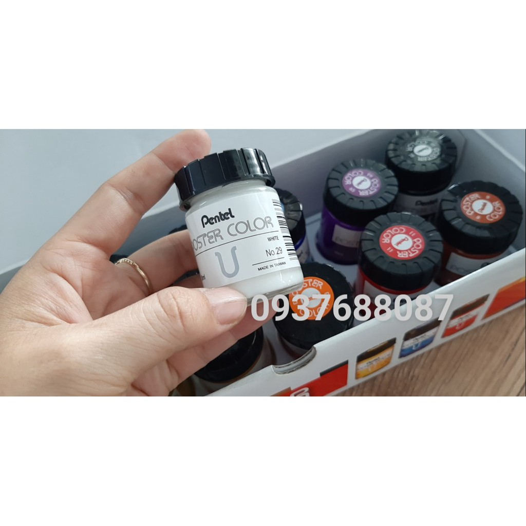 [ TÂM TÂM ]-Màu Poster Pentel 12 màu, #Pentel-