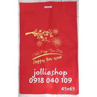 Túi vải chúc mừng năm mới