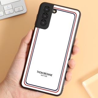 Ốp lưng Samsung Galaxy S21, S21 Plus (5G) - Thom Brown edition - Chất liệu kính cường lực