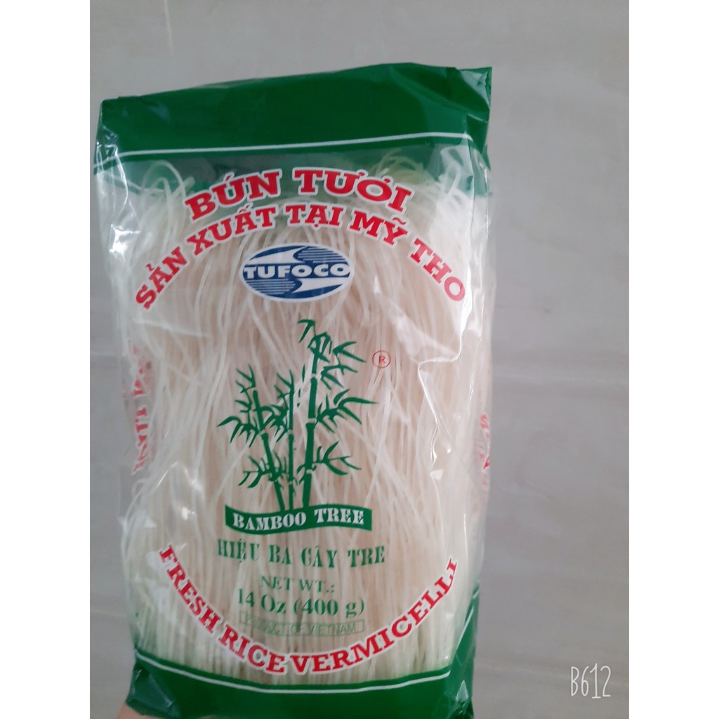 [ĐẶC SẢN MIỀN TÂY] BÚN TƯƠI HIỆU BA CÂY TRE (LÔ 5 GÓI)