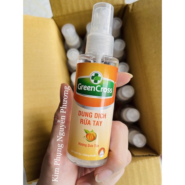 1 chai nước rửa tay khô diệt khuẩn GreenCross dạng xịt | BigBuy360 - bigbuy360.vn