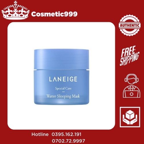 Mặt nạ ngủ Laneige Water Sleeping Mask chính hãng cấp ẩm dưỡng da chống nếp nhăn Cosmetic999