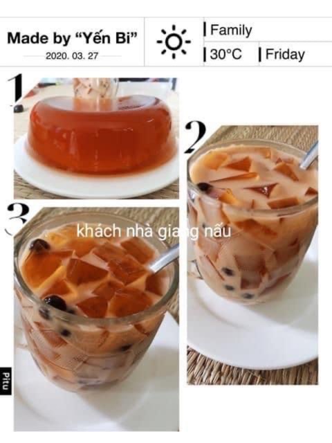 thạch sương sáo , thạch giòn agar ,thạch cá dẻo hiệp long