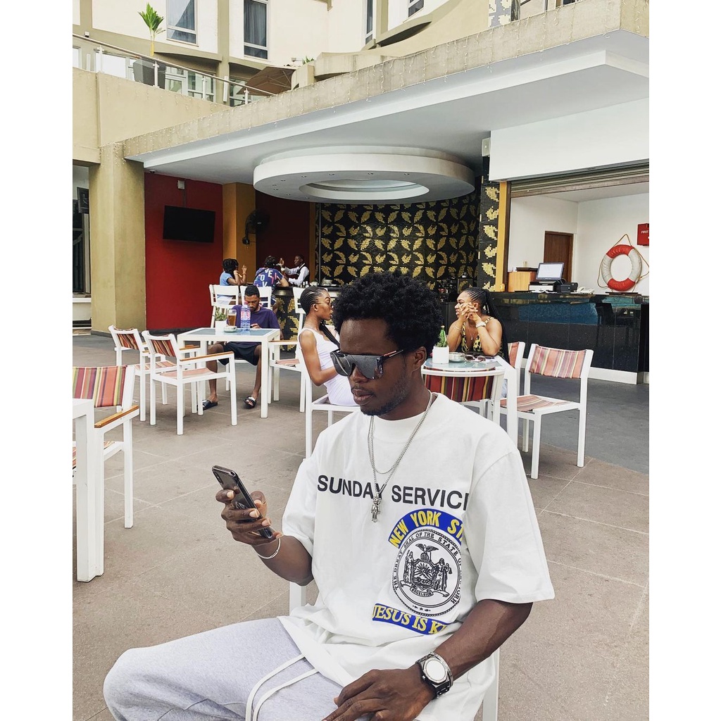 CPFM Kanye with the same JESUS IS KING limited high street hip-hop tide brand short-sleeved T-shirt couple models