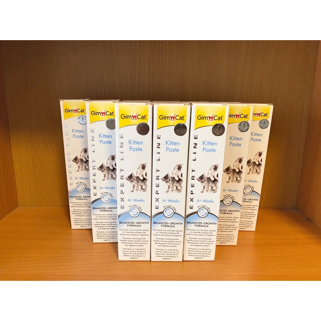 Gel dinh dưỡng cho mèo con Gimcat Kitten Paste giúp tăng cường miễn dịch và phát triển toàn diện 50gr- xuất xứ Đức