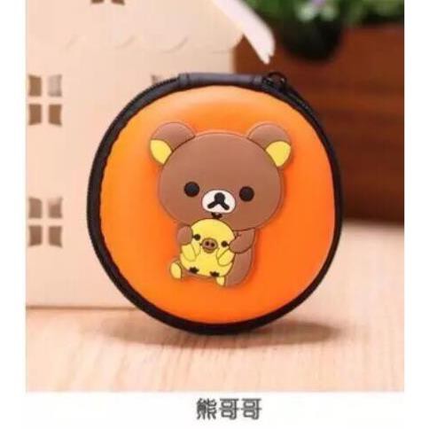 Túi Đựng Tai Nghe - Cáp sạc kute - Hình ngẫu nhiên