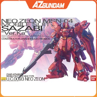   CÓ SẴN  Mô Hình Lắp Ráp Gundam MG Sazabi Neo Zeon MSN-04 Ver.Ka Tỉ Lệ 1 100 Hàng Chính Hãng Bandai - Nhật Bản 