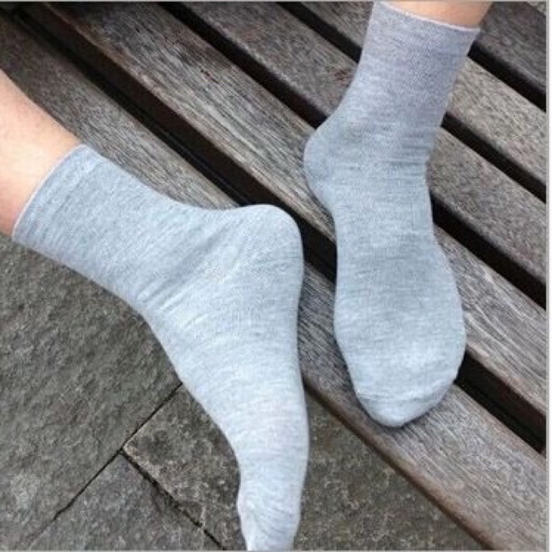 [TonaShoe] Vớ Cổ Cao Unisex Cotton Co Giãn Hút Mồ Hôi, Khử Mùi Vải Loại 1