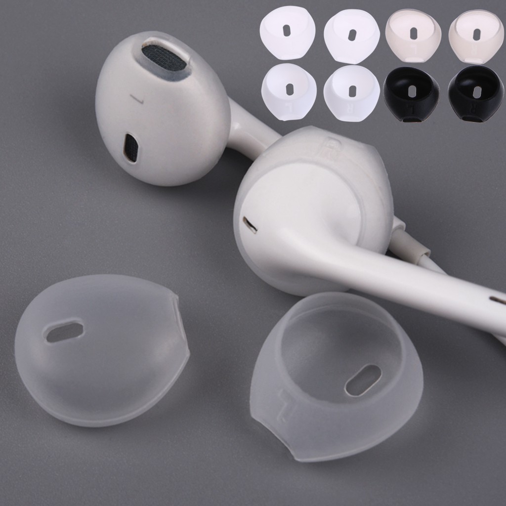 Bộ 4 cặp silicone bọc tai nghe chống thất lạc cho Apple Airpods
