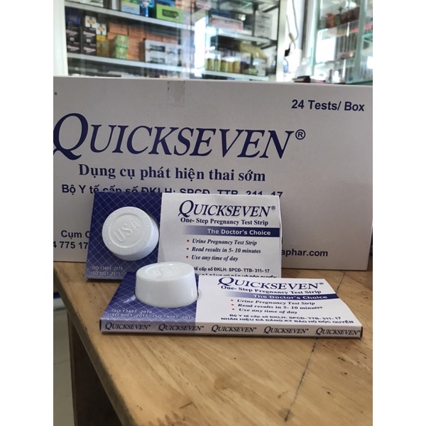 ✅ Que Thử Thai QuickSeven / Que thử Thai  Nhanh QuickTest