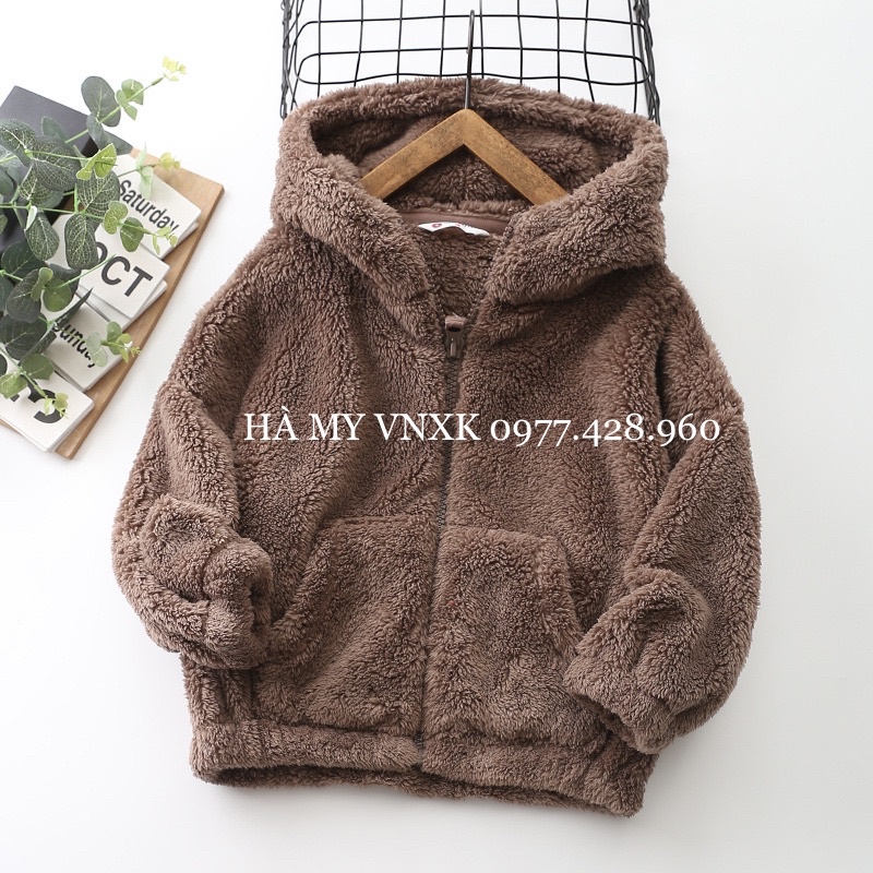 Áo lông cừu xuất dư trẻ em (18-48kg
