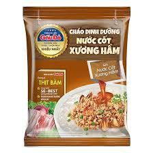 Cháo Dinh dưỡng nước cốt xương hầm Gấu đỏ vị Thịt Bằm/Gà