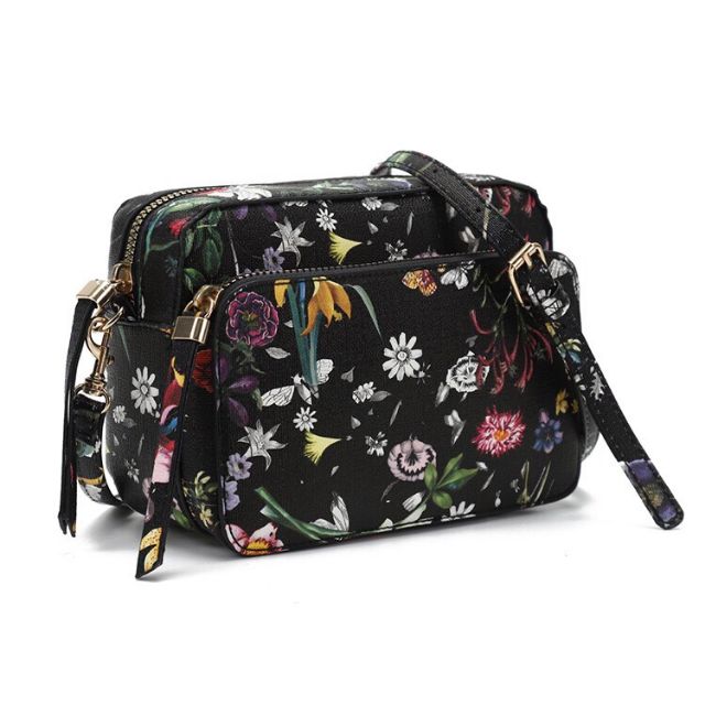 Túi đeo chéo hoa Maurices xuất auth