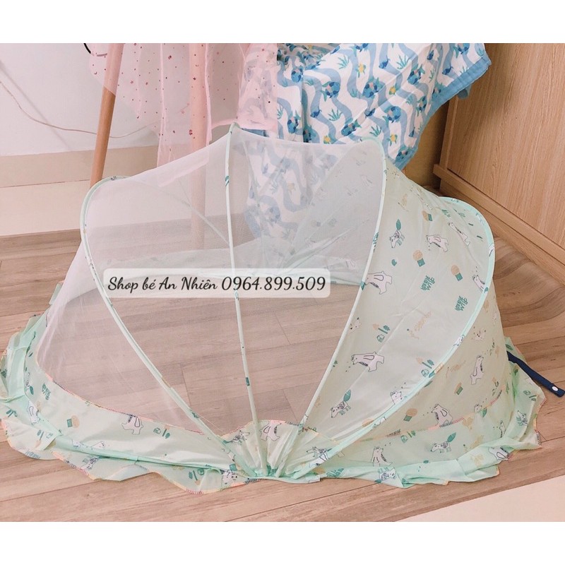 Màn chụp gấp gọn chống muỗi và côn trùng cho bé-gấp gọn dễ dàng