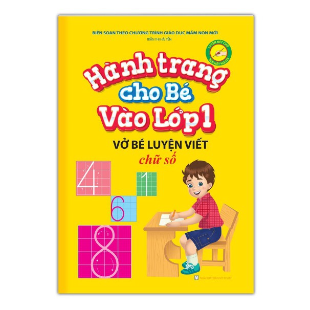 Sách - Hành trang cho bé vào lớp 1 – Vở bé luyện viết chữ số