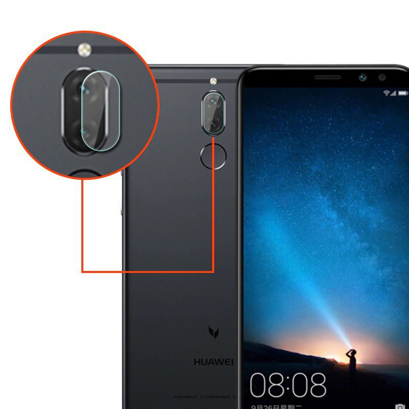 Miếng dán cường lực camera sau Huawei 2i, Mate 10 Lite