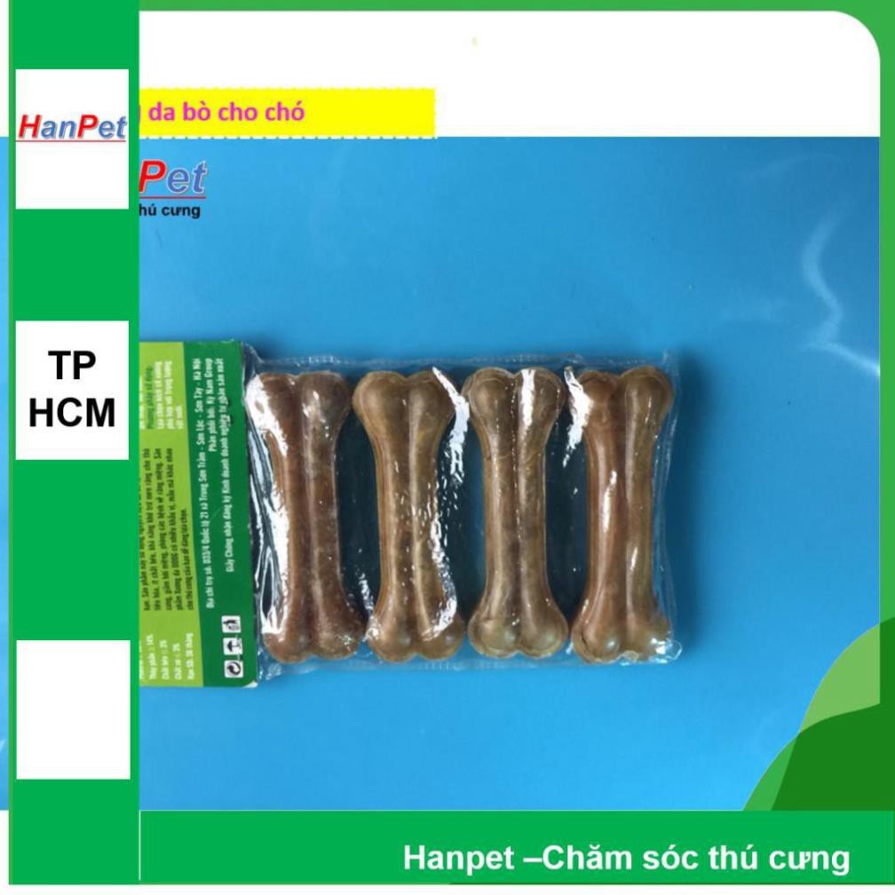 HCM-(Nhiều loại) Xương da cho chó gặm đồ ăn cho chó dạng bánh thưởng thích hợp cho chó ngứa răng sạch răng chó
