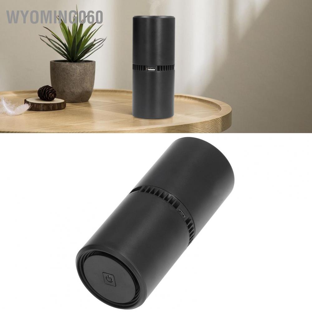 Wyoming060 Car Purifier Multi Purpose Dual USB Interface Small Portable Household Negative Ion for Home Office