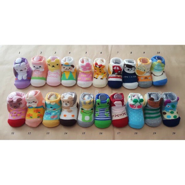 Tất Vớ Hoạ Tiết Thú Cho Bé Từ 0-6 Tháng