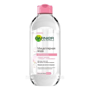 [HÀNG CTY + TEM PHỤ] NƯỚC TẨY TRANG GARNIER 400ML