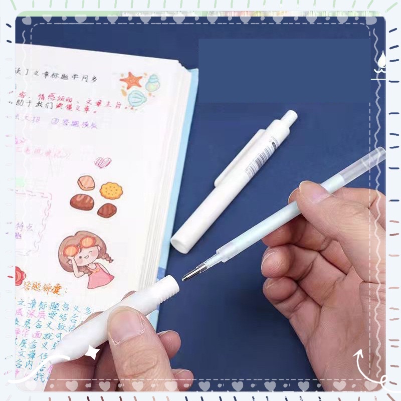 Set 6 bút bi hoạt hình dễ thương
