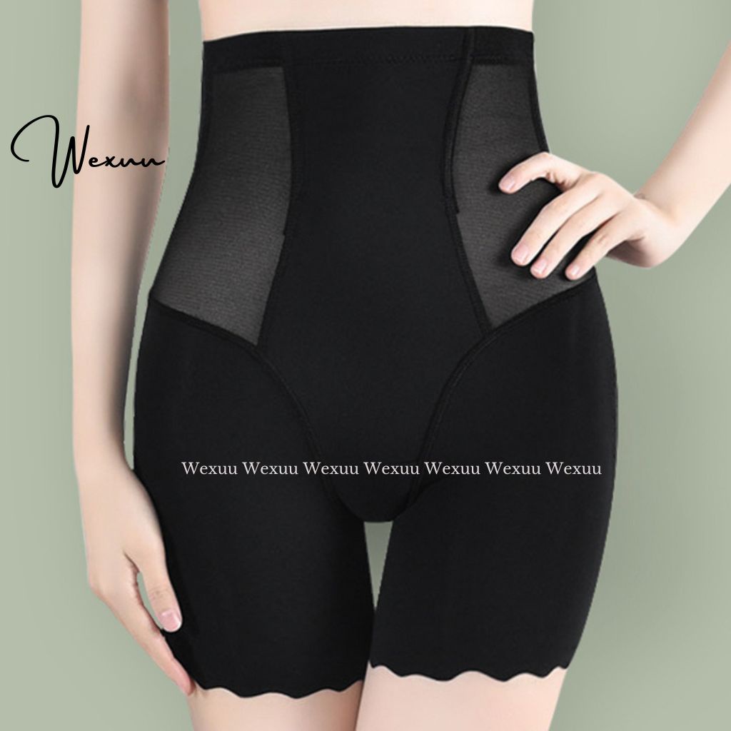 Quần lót cạp cao gen bụng Wexuu có thanh nẹp định hình eo thon gọn tôn dáng - GB18