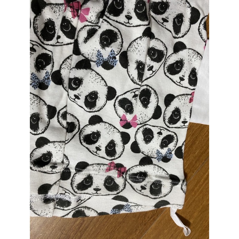 Bộ cotton gấu trúc H&M