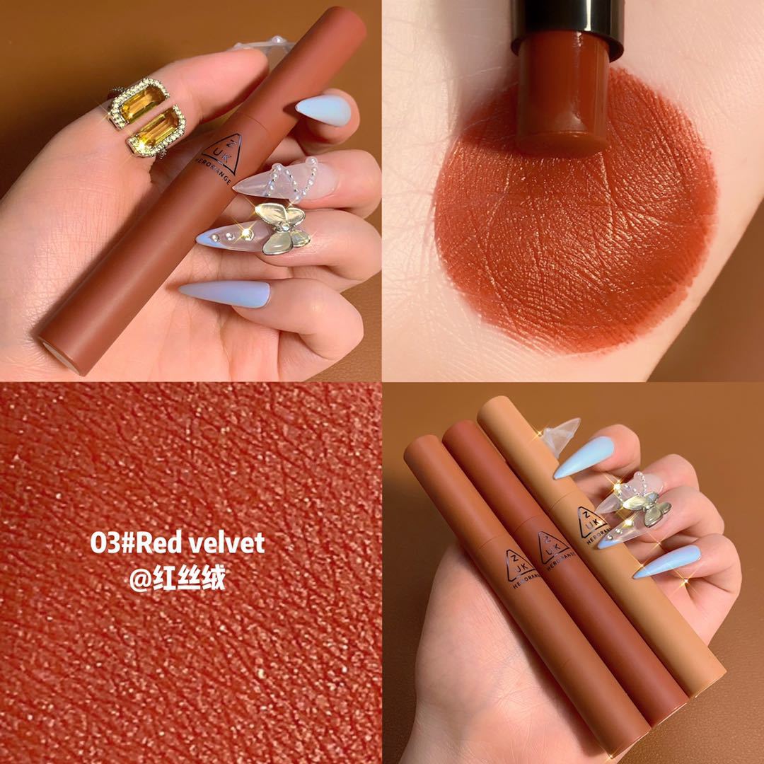 (Hàng Mới Về) Set 3 Thỏi Son Kem Tông Màu Đỏ Thời Thượng | BigBuy360 - bigbuy360.vn