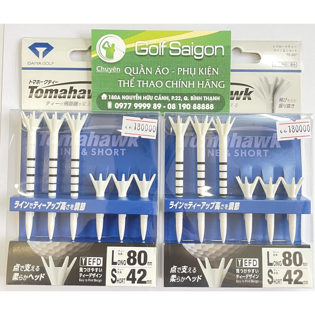Tee Golf Tomahawk TE507 Chính Hãng Nhật Bản