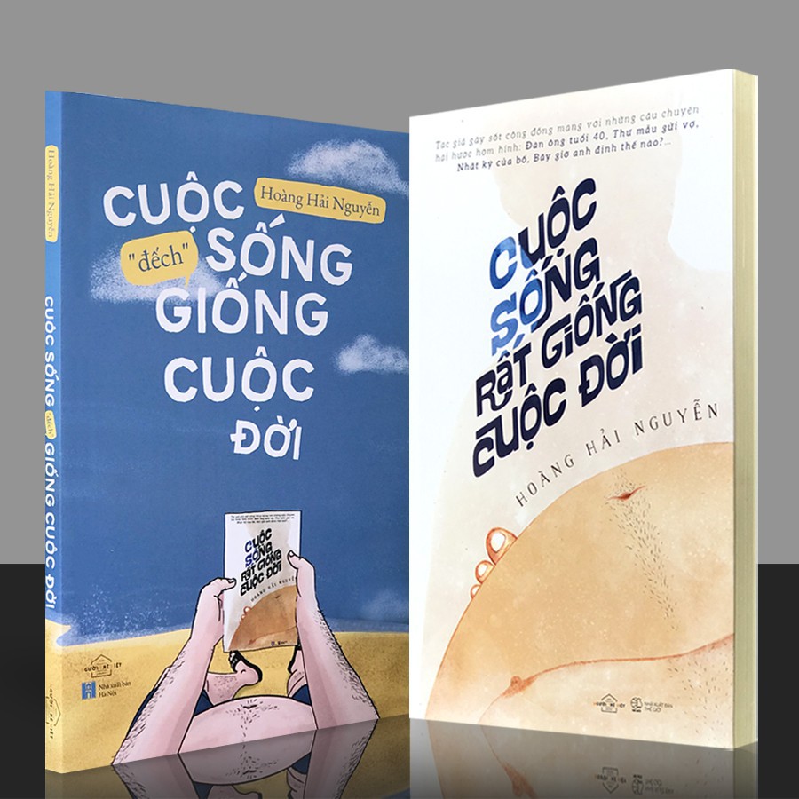 Sách Cuộc Sống Rất Giống Cuộc Đời + Cuộc Sống Đếch Giống Cuộc Đời (Bộ 2 quyển)