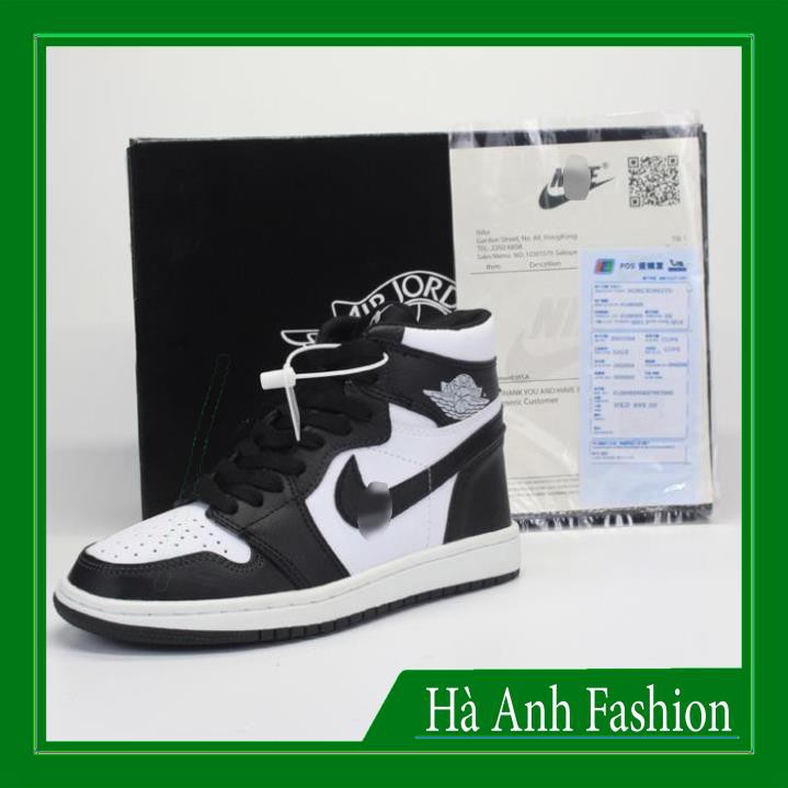 💥FREE SHIP-HÀNG QUẢNG CHÂU💥giày thể thao sneaker  Air Jordan panda JD cao đen trắng cao cấp full  box - Hà Anh Fashion