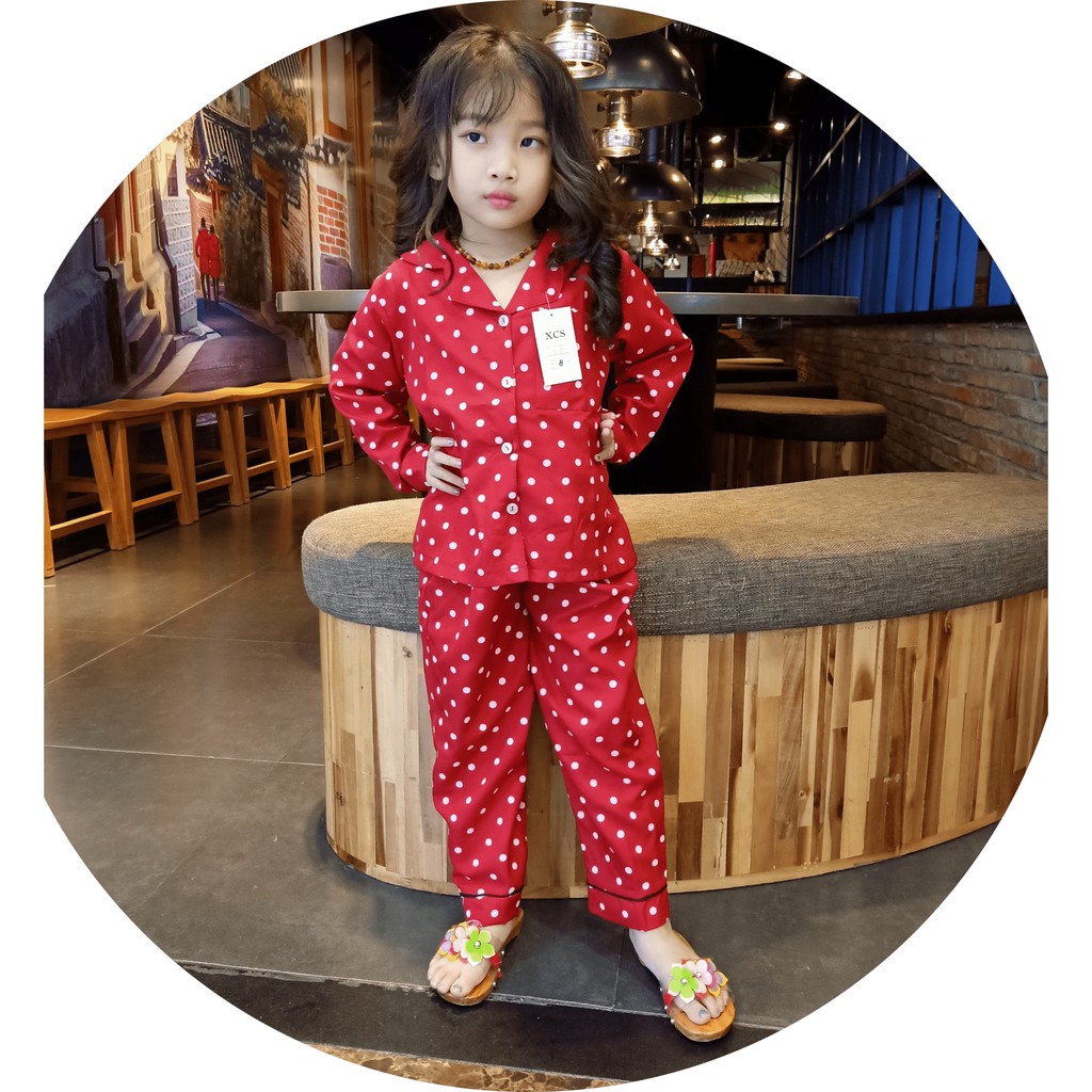 pizama cho bé, đồ mặc nhà pijama dài hàng chuẩn shop 0171