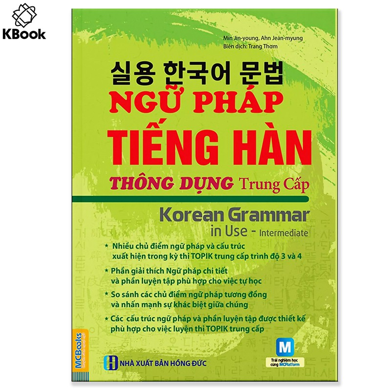 Sách - Ngữ pháp tiếng Hàn thông dụng (trung cấp) – Korean Grammar in use