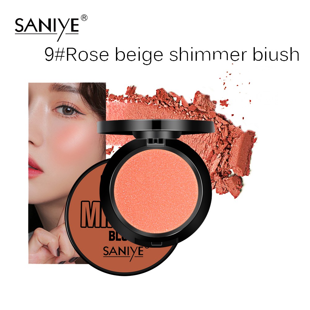 Bảng phấn má 3D 6 màu kèm phấn phủ chất lượng cao E0119 | BigBuy360 - bigbuy360.vn