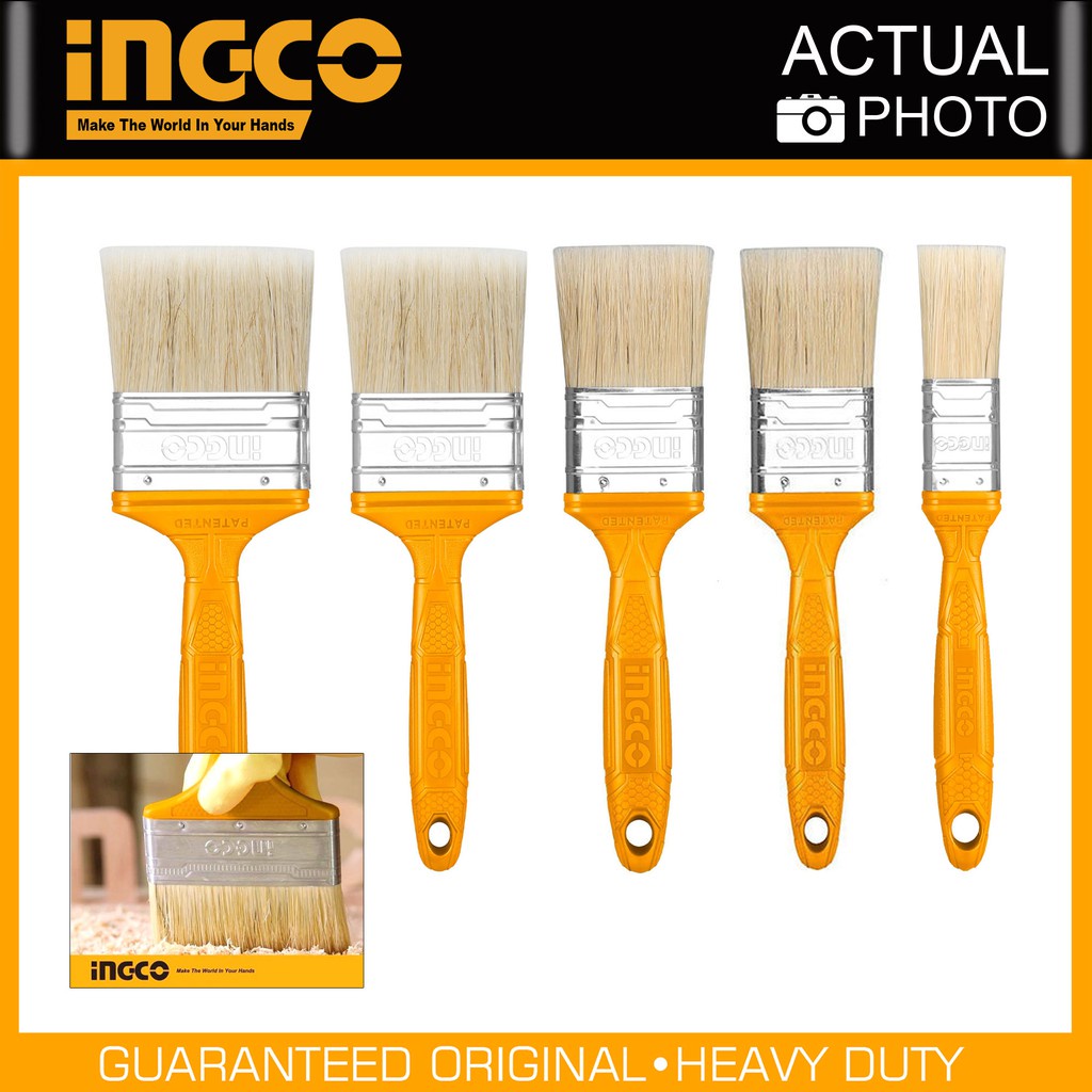 Cọ sơn 1 inch/ 1.5 INCH/ 2 INCH/ 3 INCH/ 4 INCH Ingco CHPTB68701 Dùng để sơn dầu