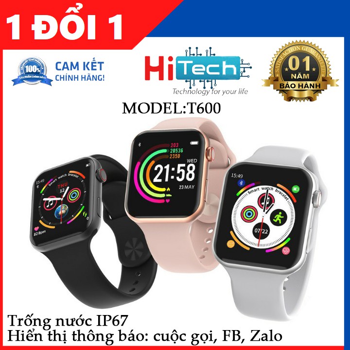Đồng hồ thông minh T600s - bản cải tiến của T500