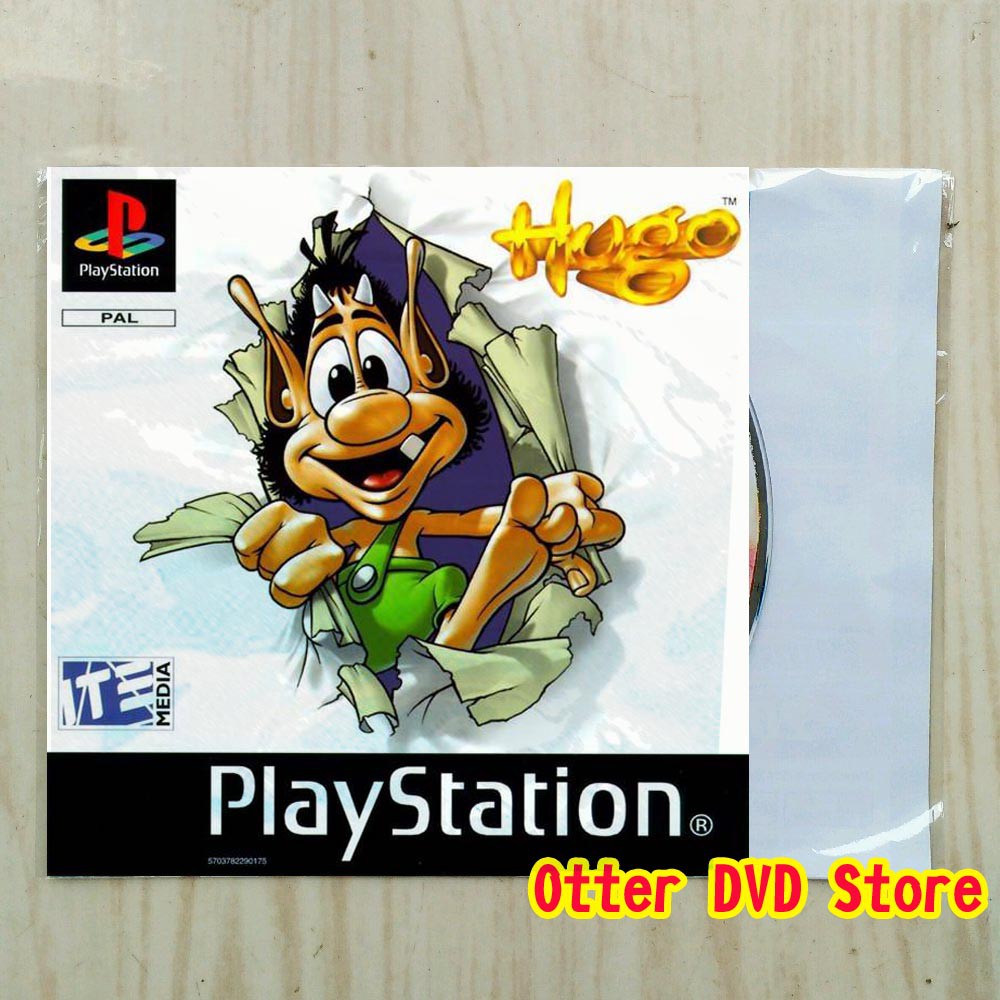 Máy Chơi Game Cầm Tay Ps1 Ps1 Hugo 1 Cd 1