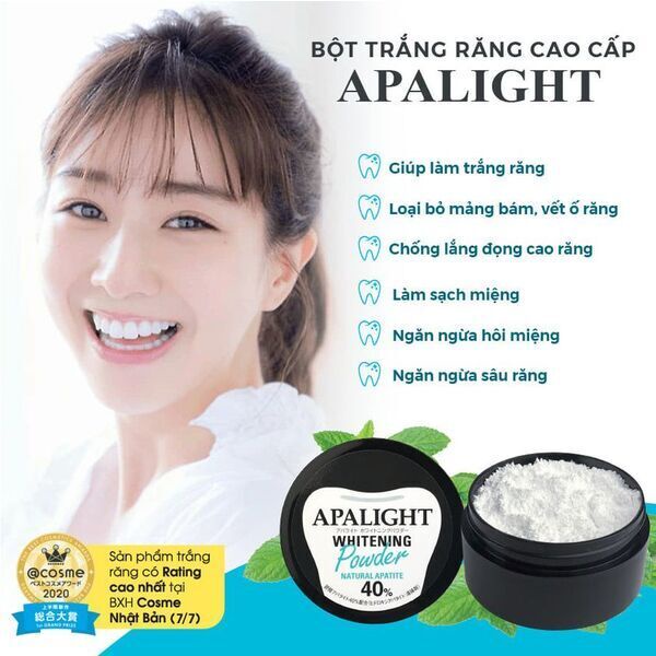 Bột đánh trắng răng apalight - ảnh sản phẩm 2