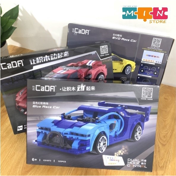 Đồ chơi lắp ráp Lego ô tô điều khiển từ xa mô hình Siêu Xe Thể Thao Lamborghini, Ferrari, Bugatti LGDK20 hơn 300 chitiết