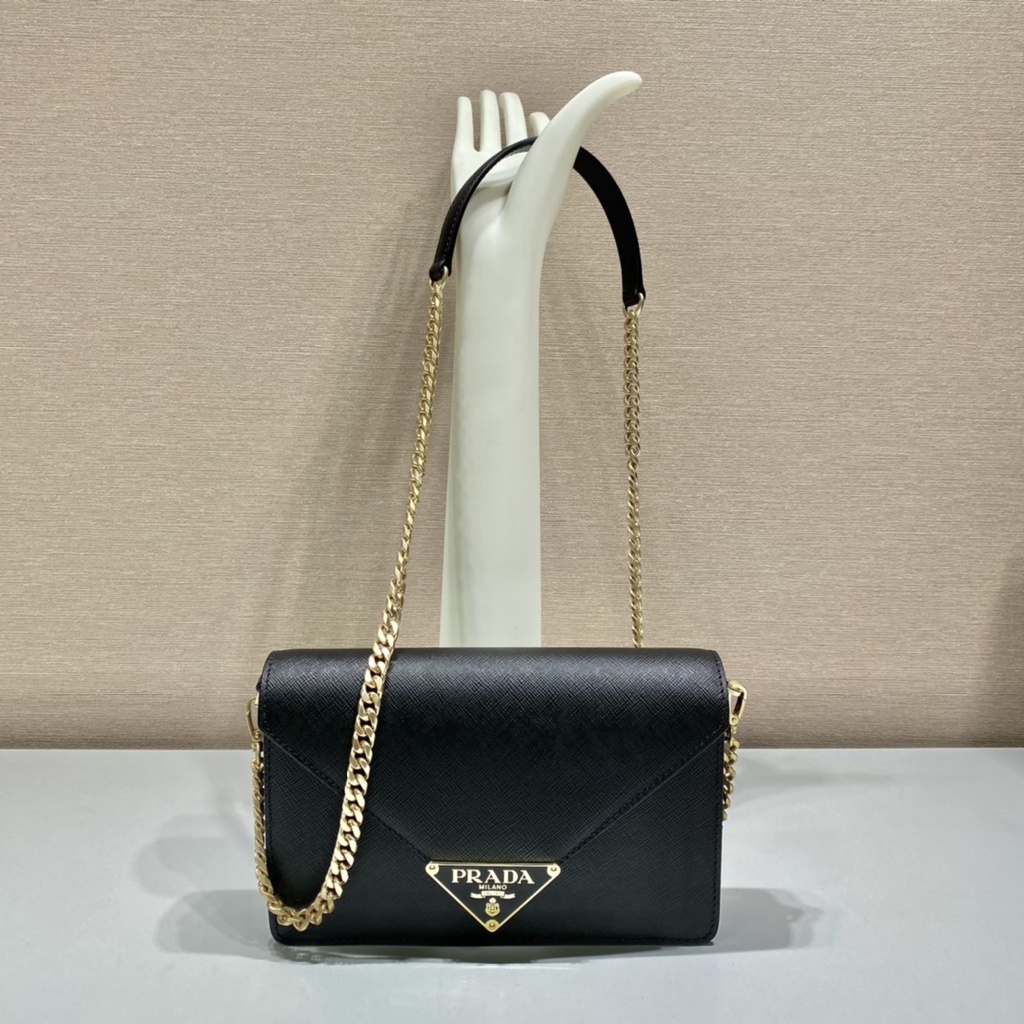 Túi chain nữ da thật thời trang cao cấp Prada thiết kế sang trọng, thời thượng