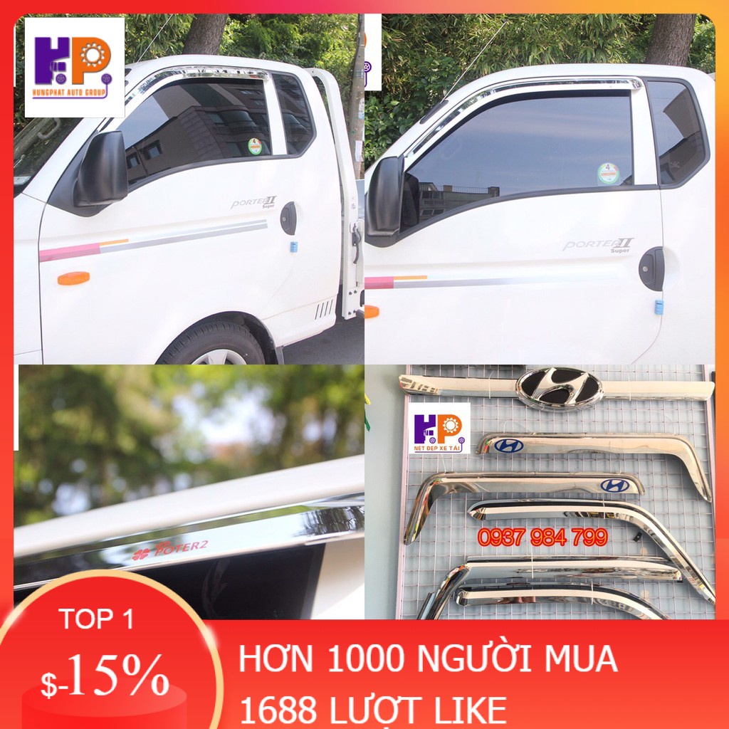 ỐP VÈ CHE MƯA CHO XE TẢI HYUNDAI  - HÀNG NHẬP 100%
