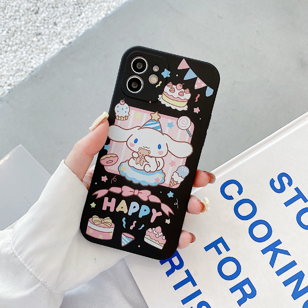 Ốp Điện Thoại Hình Cinnamoroll Cho Iphone 13 / Pro / Pro / MAX / mini / 11 / XR / Chống Sốc / XS / MAX / ins / 7 / 8P / 6S / SE